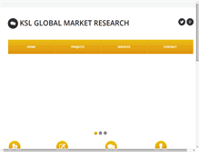 Tablet Screenshot of kslglobal.com